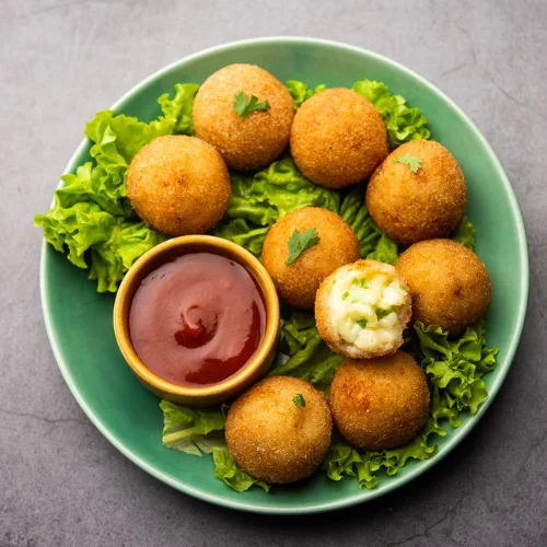 Jalapeño Poppers - Crispy breaded jalapeños stuffed with cream cheese