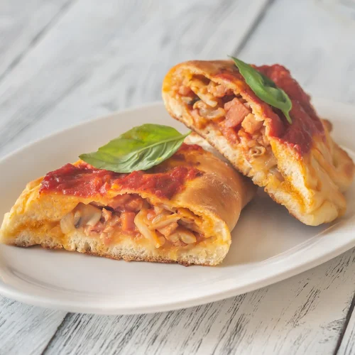 Large Pepperoni Calzone - Oversized calzone packed with pepperoni and cheese